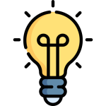 Icono de factura de la luz